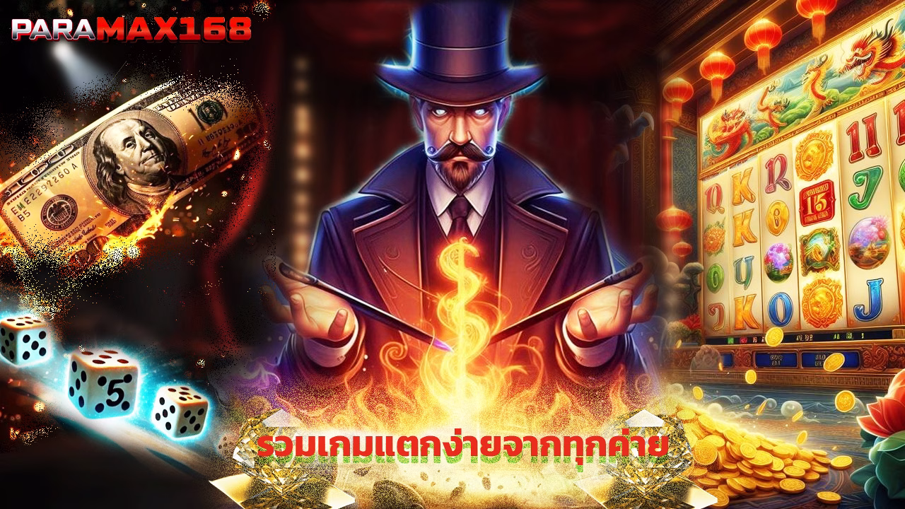 Read more about the article รวมเกมแตกง่ายจากทุกค่าย ต้อง paramax168 เท่านั้น
